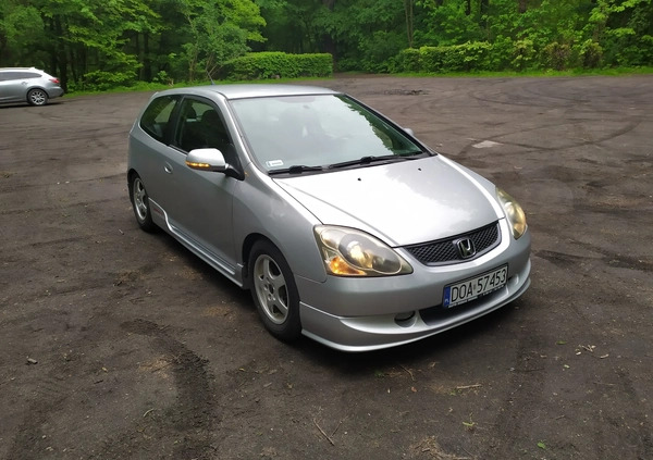 Honda Civic cena 8200 przebieg: 160000, rok produkcji 2005 z Wrocław małe 79